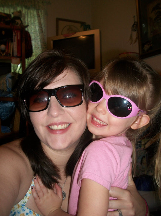 Myself and my daughter years ago